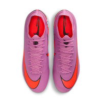 Nike Zoom Mercurial Vapor 16 Pro Kunstgras Voetbalschoenen (AG) Roze Felrood Lichtblauw