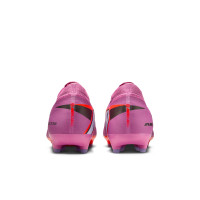Nike Zoom Mercurial Vapor 16 Pro Kunstgras Voetbalschoenen (AG) Roze Felrood Lichtblauw