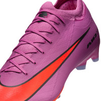 Nike Zoom Mercurial Vapor 16 Pro Kunstgras Voetbalschoenen (AG) Roze Felrood Lichtblauw