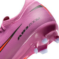 Nike Zoom Mercurial Vapor 16 Pro Kunstgras Voetbalschoenen (AG) Roze Felrood Lichtblauw