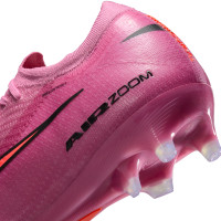 Nike Zoom Mercurial Vapor 16 Elite Kunstgras Voetbalschoenen (AG) Roze Felrood Lichtblauw