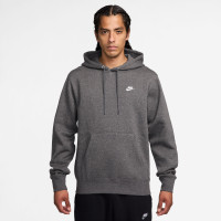 Combinaison de jogging en polaire Nike Sportswear Club à capuche gris argenté blanc