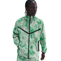 Survêtement polaire Nike Sportswear Tech entièrement zippé tissé en noir argenté