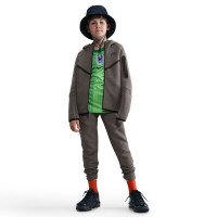 Nike Sportswear Tech Fleece Vest Kids Donkergrijs Zwart