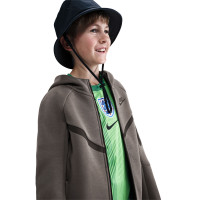 Nike Sportswear Tech Fleece Trainingspak Full-Zip Kids Grijs Zwart