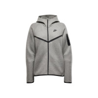 Gilet polaire Nike Sportswear Tech pour femmes gris foncé noir