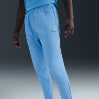 Survêtement de sport décontracté Nike Sportswear entièrement zippé à capuche gris clair bleu clair