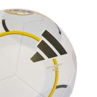 adidas Real Madrid Club Ballon de Foot Taille 5 2025-2026 Blanc Doré Gris