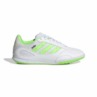 adidas Super Sala III Chaussures de Foot en Salle (IN) Enfants Blanc Vert Clair Noir
