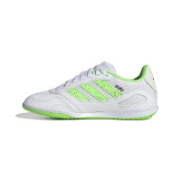 adidas Super Sala III Chaussures de Foot en Salle (IN) Enfants Blanc Vert Clair Noir