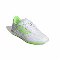 adidas Super Sala III Chaussures de Foot en Salle (IN) Enfants Blanc Vert Clair Noir