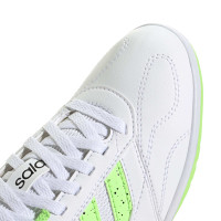 adidas Super Sala III Chaussures de Foot en Salle (IN) Enfants Blanc Vert Clair Noir