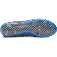 Under Armour Shadow Elite 3 Gazon Naturel Chaussures de Foot (FG) Gris Bleu Violet