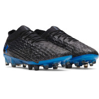 Under Armour Magnetico Elite 5 Gras Voetbalschoenen (FG) Zwart Blauw