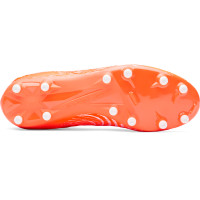 Under Armour Magnetico Pro 5 Gazon Naturel Chaussures de Foot (FG) Orange Blanc