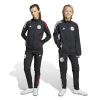 adidas Ajax Présentation Pantalon d'Entraînement 2025-2026 Enfants Noir Blanc Rouge