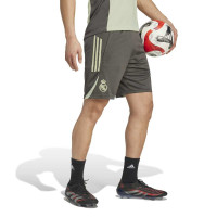 adidas Real Madrid Short d'Entraînement 2025-2026 Gris Vert Clair