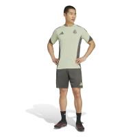 adidas Real Madrid Short d'Entraînement 2025-2026 Gris Vert Clair