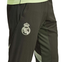 adidas Real Madrid Presentatie Trainingspak Full-Zip 2025-2026 Lichtgroen Grijs