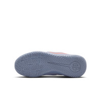 Nike Tiempo Legend 10 Academy Zaalvoetbalschoenen (IN) Kids Lichtblauw Felrood Zwart