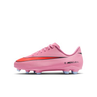 Nike Mercurial Vapor 16 Club Gazon Naturel Gazon Artificiel Chaussures de Foot (MG) Enfants Rose Rouge Vif Bleu Clair