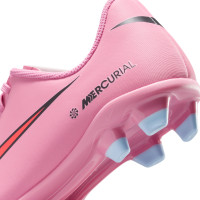 Nike Mercurial Vapor 16 Club Gazon Naturel Gazon Artificiel Chaussures de Foot (MG) Enfants Rose Rouge Vif Bleu Clair
