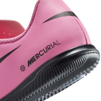 Nike Mercurial Vapor 16 Club Zaalvoetbalschoenen (IN) Kids Roze Felrood Lichtblauw