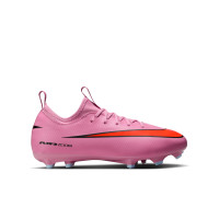 Nike Zoom Mercurial Vapor 16 Academy Gazon Naturel Artificiel Chaussures de Foot (MG) Enfants Rose Rouge Vif Bleu Clair