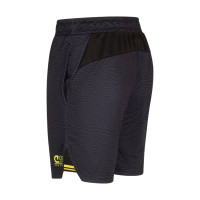 Cruyff Icon Ensemble d'été Enfants Gris Foncé Noir Jaune