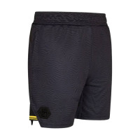 Cruyff Icon Ensemble d'été Enfants Gris Foncé Noir Jaune