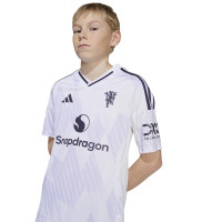 adidas Manchester United de Ligt 4 Maillot Extérieur 2025-2026 Enfants