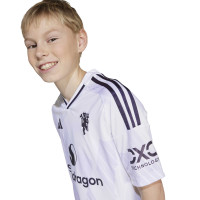 adidas Manchester United de Ligt 4 Maillot Extérieur 2025-2026 Enfants