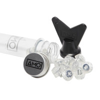 Amo TPU Crampons 7x9MM 12 Pièces Transparent