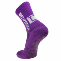 Tapedesign Classic Chaussettes Antidérapantes Mauve Blanc