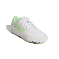adidas Top Sala Competition II Chaussures de Foot en Salle (IN) Enfants Blanc Vert Clair Noir