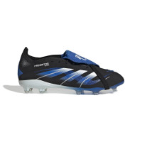 adidas Predator Bellingham Elite FT Gras Voetbalschoenen (FG) Kids Zwart Wit Blauw