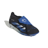 adidas Predator Bellingham Elite FT Gras Voetbalschoenen (FG) Kids Zwart Wit Blauw