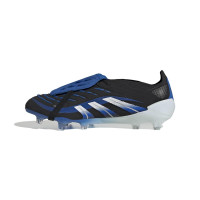 adidas Predator Bellingham Elite FT Gras Voetbalschoenen (FG) Zwart Wit Blauw
