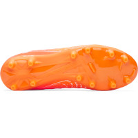 Under Armour Magnetico Select 5 Gras Voetbalschoenen (FG) Kids Oranje Wit