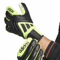 adidas Copa League Gants de Gardien de But Noir Néon Jaune Blanc