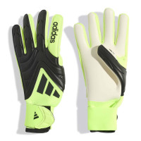 adidas Copa League Gants de Gardien de But Noir Néon Jaune Blanc