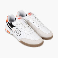 Cruyff Recopa 14 Zaalvoetbalschoenen (IN) Wit Zwart Oranje