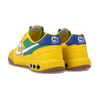 Cruyff Recopa 14 Chaussures de Foot en Salle (IN) Jaune Blanc Vert