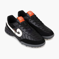 Cruyff Recopa 14 Turf Chaussures de Foot (TF) Noir Blanc Orange