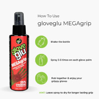 Gloveglu Mega 'N' Aqua Grip Spray 2 x 120ML