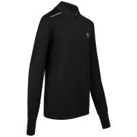 Cruyff Ametrine Trainingstrui 1/4-Zip Kids Zwart