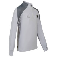 Cruyff Mellite Trainingspak 1/4-Zip Kids Lichtgrijs