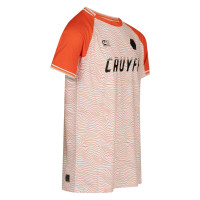 T-shirt Cruyff Icone pour Enfants, orange et blanc