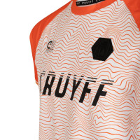 T-shirt Cruyff Icone pour Enfants, orange et blanc