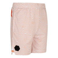 Shorts Cruyff Icone pour Enfants, orange et blanc
